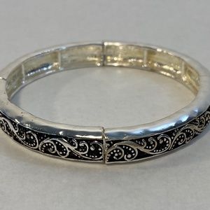 Silver Stretch Bracelet